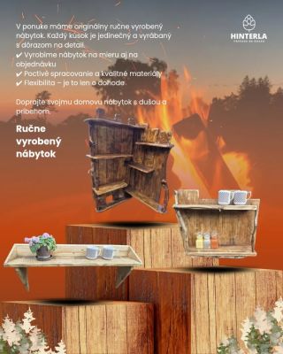 Hľadáte originálny kúsok nábytku? Videli ste na internete niečo, čo sa vám páči, ale nikto to neponúka? Napíšte nám DM a...